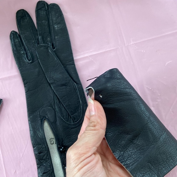 Vintage Italian leather opéra gloves - Picture 7 of 7